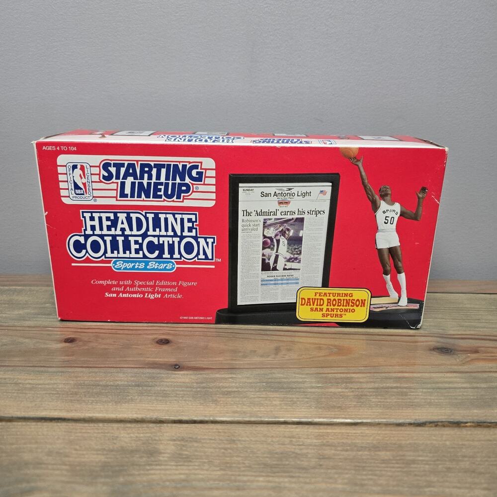 1992 David Robinson Starting Lineup Headline Collection NIB